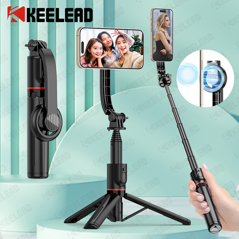 Photography Basics - KEELEAD-palo de Selfie magnético con Bluetooth