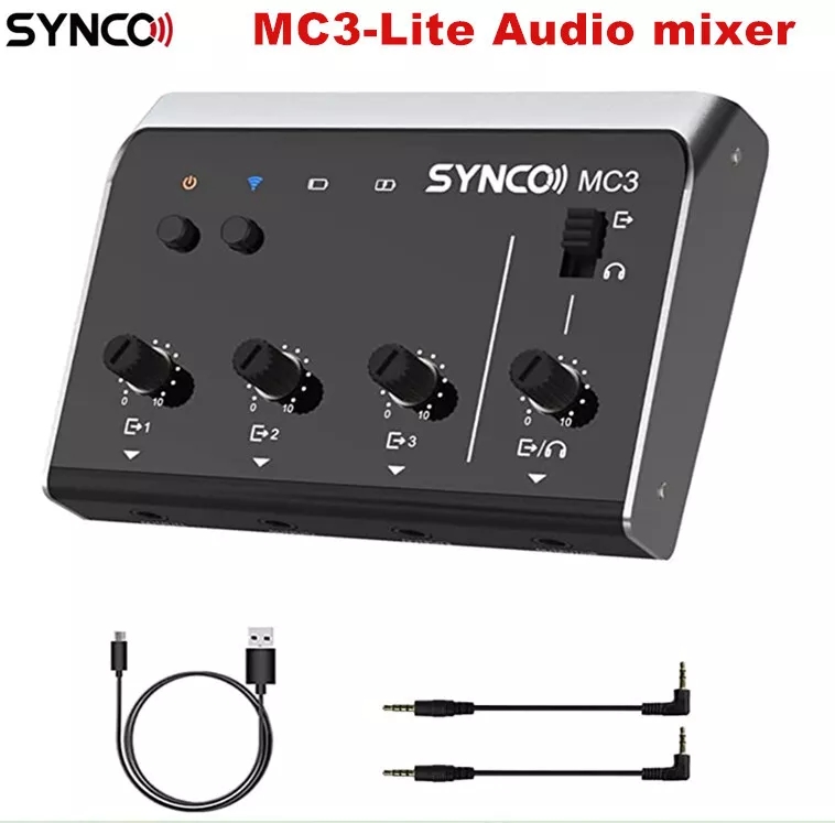 Synco MC3 Lite Mezclador de au - Photography Videos Free reseña y precio