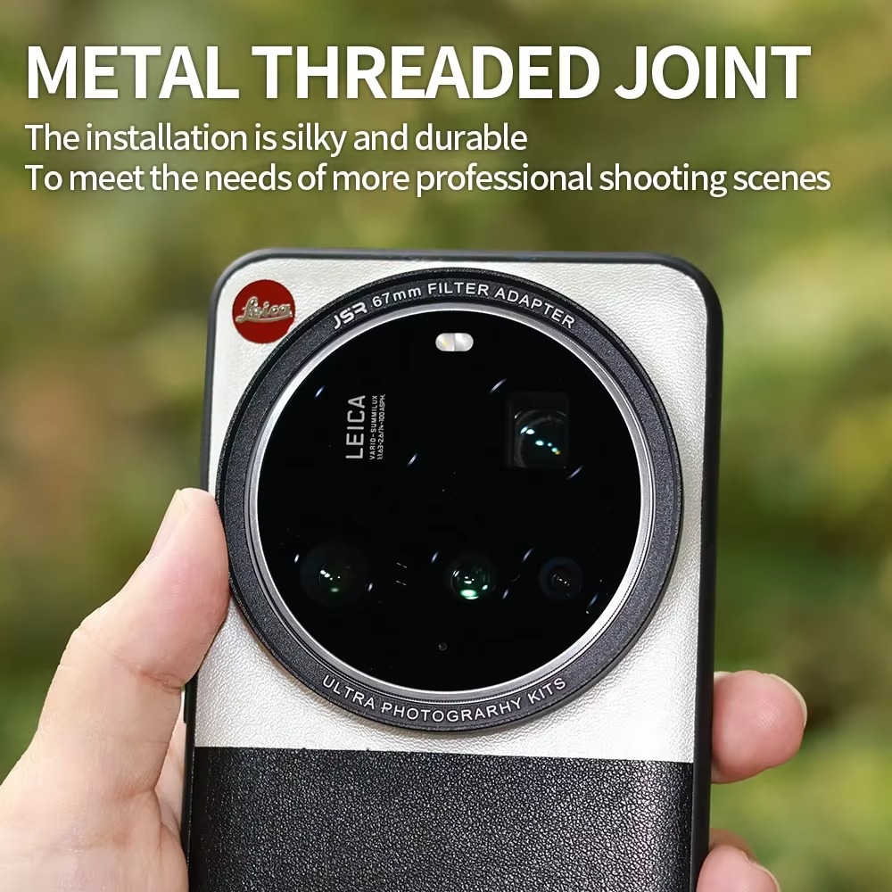 Funda de Cuero para Teléfono X - Lens Adapter Ring reseña y precio