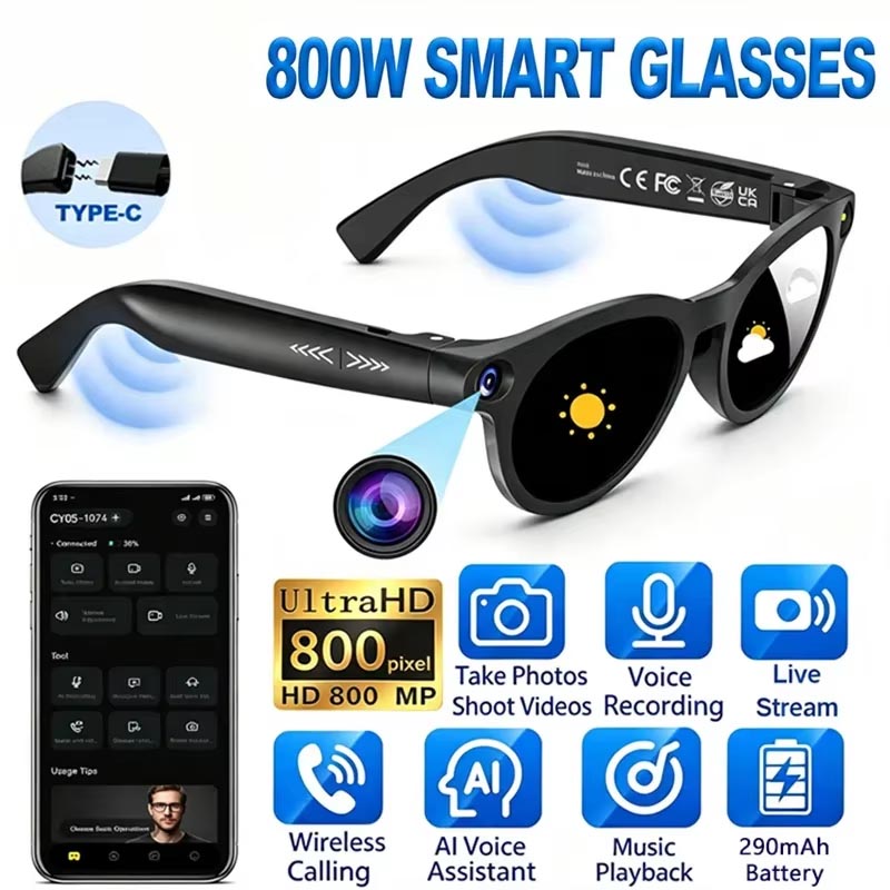 Nuevas Gafas Inteligentes Pixe - Photography Videos Free reseña y precio